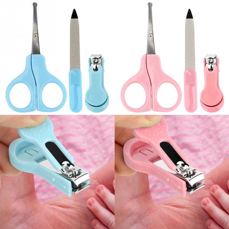 Buy 3Pcs/Set Lovely Baby Fingernail Clipper Set Infant Nail Cutter