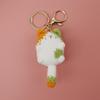 Decoration Cat Doll Keychain Hand-woven Cute Animal Pendant Cute Cat Kitten Keyring  Bag Hanging