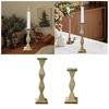 Pillar Candle Holder Simple Table Centerpiece Decorative Candelabra for Fireplace Festival Party Anniversary Dining Room