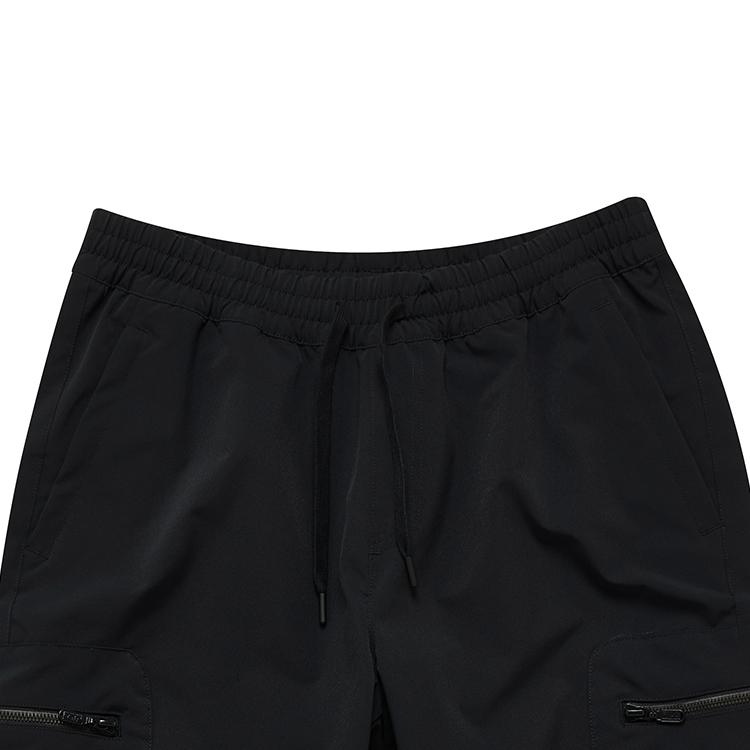 Fila Fusion X White Mountaineering Multi-Pocket Cuffed Casual Work Pants Men pants Deep-Black T11M147804F-BK