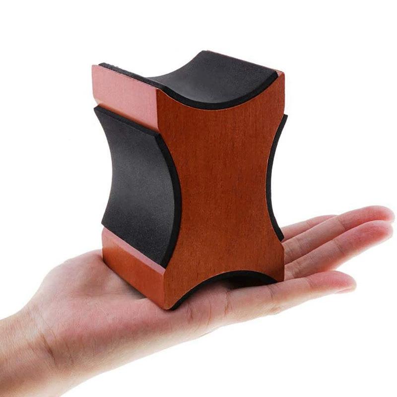 Holz-Gitarrenhals-Stütze & Ständer für Akustik-/Klassikgitarren - Instrumentenzubehör