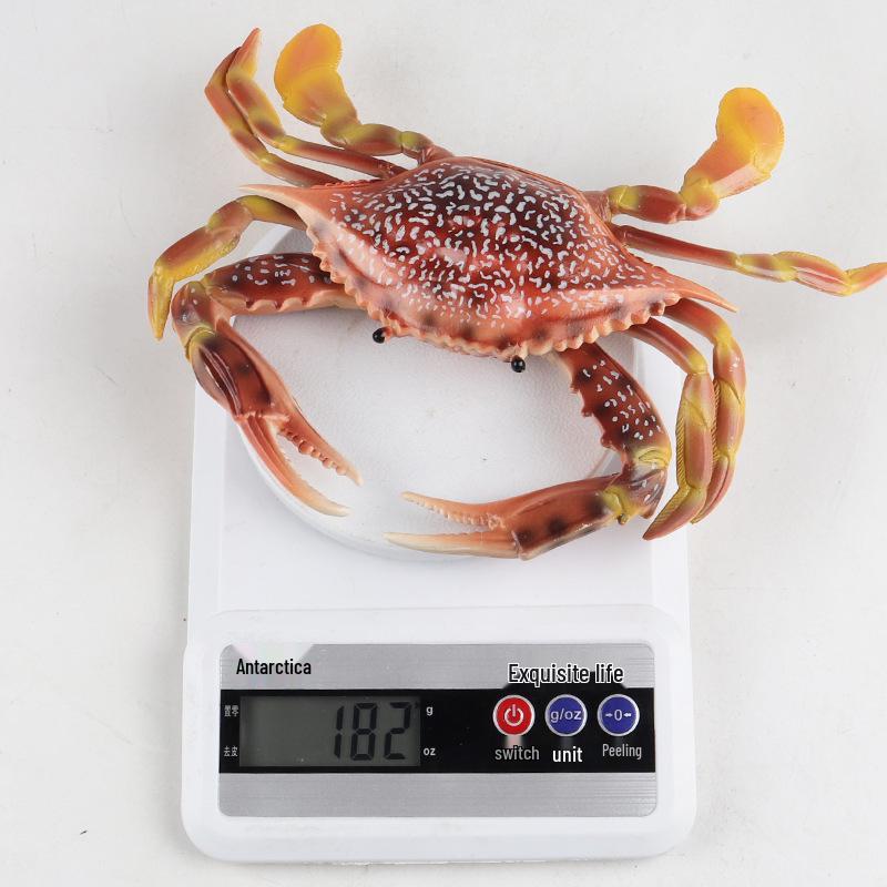 Large Hermit & King Crab Simulation Model - Marine Aquarium Toy Ornament