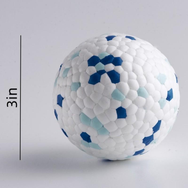 

Прочная игрушка для жевания собак - неразрушимый мяч для агрессивных любителей жевать! 3inch синий