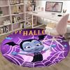 1pc Vampirina1 Print Round Carpet Chair Round Carpet Suitable for Bedroom Living Room Home Decorative Carpet