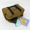 Outdoor Products 2-Way Boston Bag, Large Capacity 40L, Travel/Gym Bag, Luminous Metal-Look Zipper, Brown, Size F