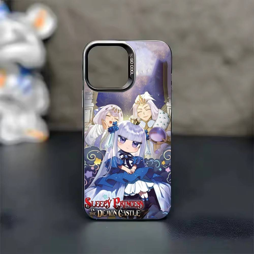 S-sleepy P-princess in the demon C-castle Phone Case Color Silver Shell For IPhone 17 16 15 14 13 12 11 Pro Max Plus