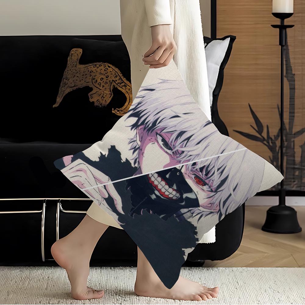 Tokyo Ghoul Stitch Lucky Dragon Pillow Cover Sofa Cushion Cover Home Room Decoration Children Gift