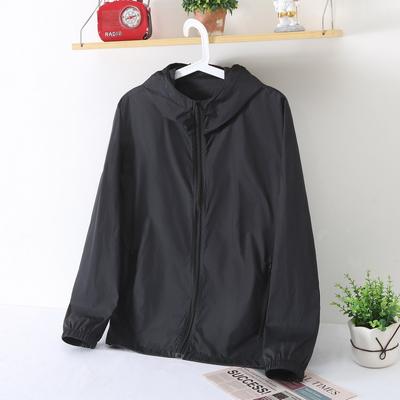 Vêtements de protection solaire pour hommes et femmes, résistants aux UV, courts, solides, imprimés, fermeture éclair, poches, capuche, respirants, amples, vêtements d'été pour la peau, manteau fin