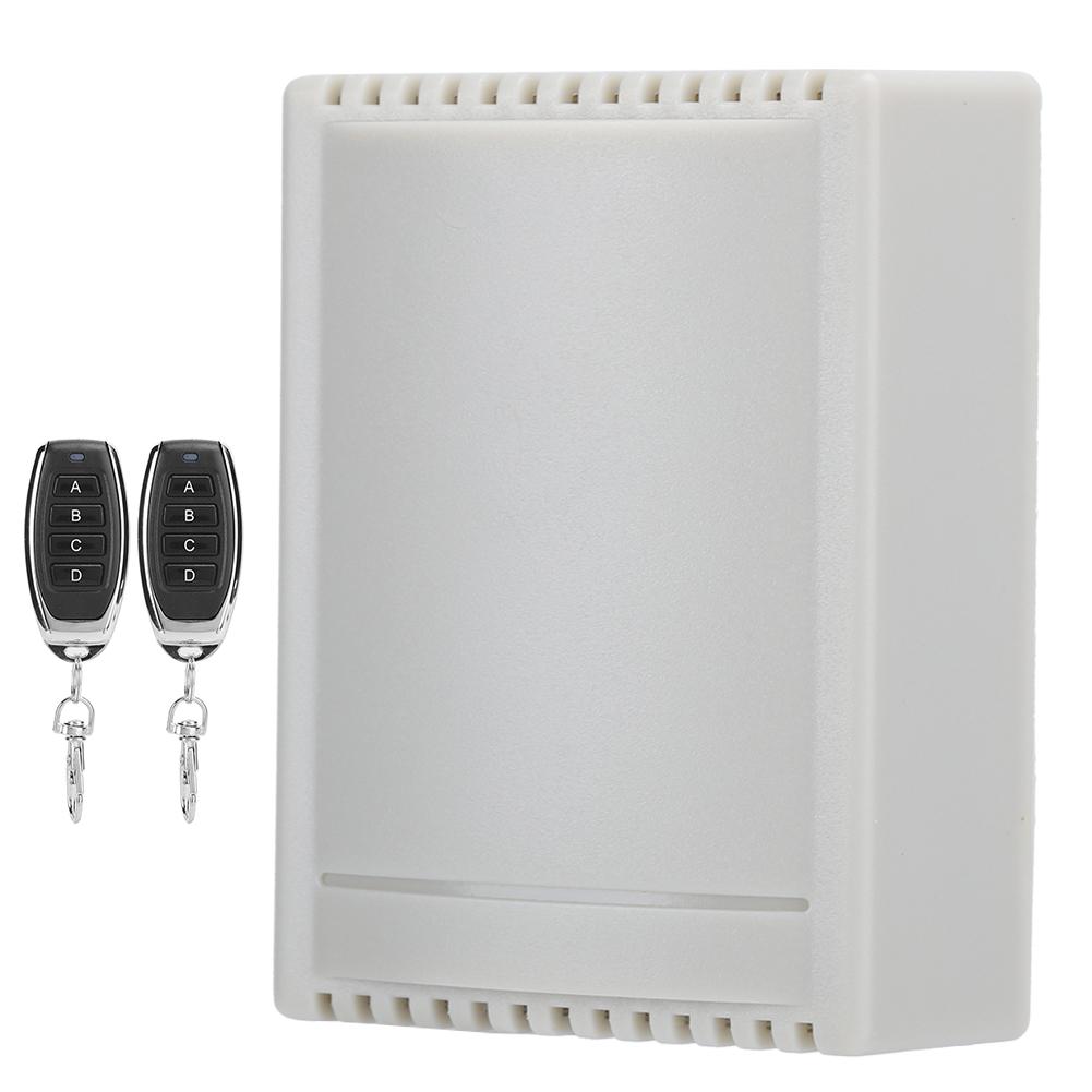 

12 В 4-канальный беспроводной контроллер дистанционного управления Передатчик-приемник для шлагбаума, гаражных ворот