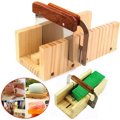 Multi-function Adjustable Wooden Soap Mold Hand-made Bread Knife Mold with Wave and Straight Planing Tools