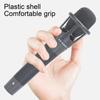 E300 Condenser Microphone Professional High Sensitivity Computer Karaoke Handheld Microphone with Audio Cable for Studio Recording