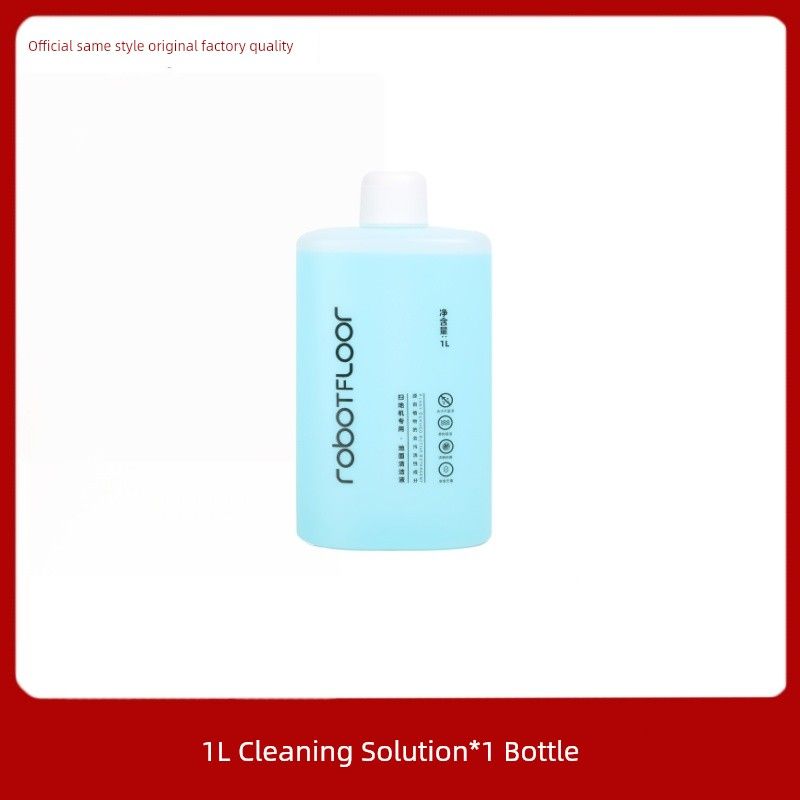 

Compatible with Roborock Sweeping Robot G10S/G20/P10/P20/G30 Accessories, Filter Consumables, Filter Elements, Cleaning Fluid 1L Cleaning Solution*1 Bottle