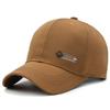 New Men's and Women's Baseball Cap Cotton Polyester Iron Standard Visor Trend Printed Alphabet Cap Casual Sun Hat
