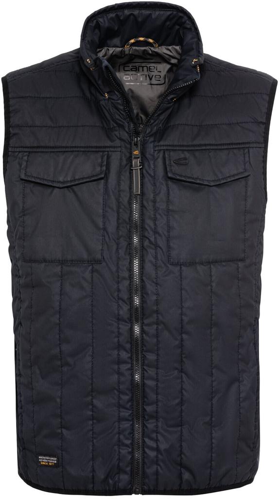 Winter Jacket Camel Active Quilted Vest with Stand-up Collar (460370 1O65) (460370 1O65 47) Evening Blue