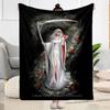 Gothic Style Blanket Ultra-Soft Great for Couch Livingroom Sofa Four Seasons Universal Warmthful Decor Birthday Christmas Gift Blanket