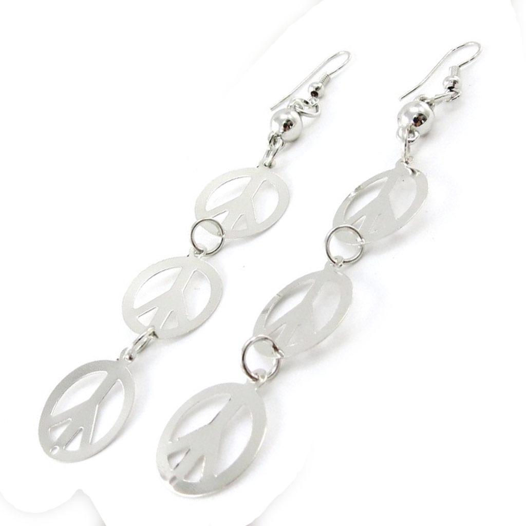 

Les Trésors De Lily [J1127] - Серебряные дизайнерские серьги «Мир»