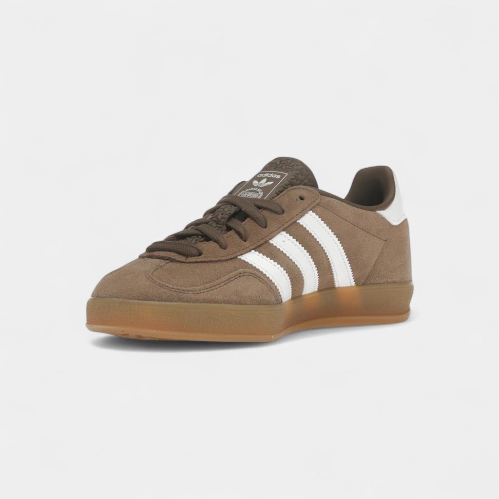 adidas Gazelle Indoor Earth Strata White Gold Metallic