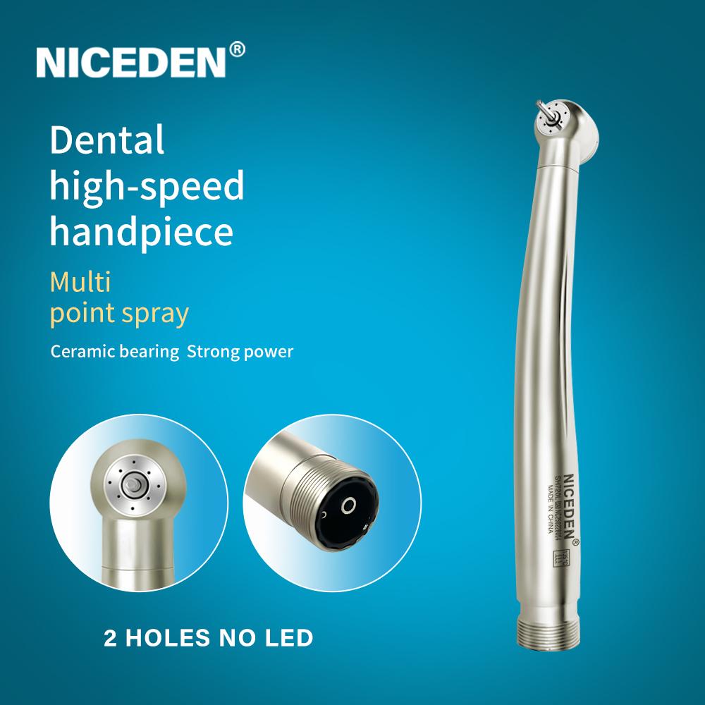

Наконечник NICEDEN DynaLED M600LG со светодиодной подсветкой B2 M4 Кнопочный наконечник высокой скорости Воздушная турбина Стоматологический инструмент Высокоскоростные ручки Without Led 2 Holes