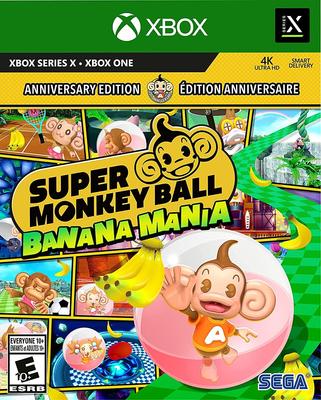 Super Monkey Ball Banana Anniversary Edition American Xbox Series X Mania (North Import) -