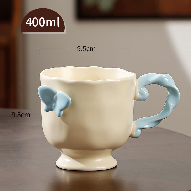 

Shangqi Creative Butterfly Ceramic Mug
