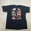 Vintage Universal Halloween Horror Nights Shirt Mens Large Black Graphic Tee