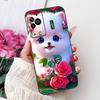 Per Xiaomi Black Shark 5 Pro Shark5 Custodia per Telefono Black Shark 5 5Pro Elegante Floreale Gatto Dipinto Morbido Silicone TPU Custodie