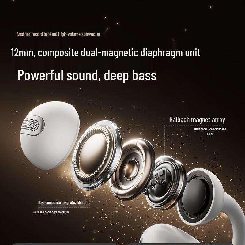 

Saina Z60S AI Bone Conduction Concept Bluetooth Earbuds