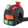 Motorcycle Handlebar Switch 7 8in 22mm 7 Function Motorcycle Headlight Horn Control Switch for ATV