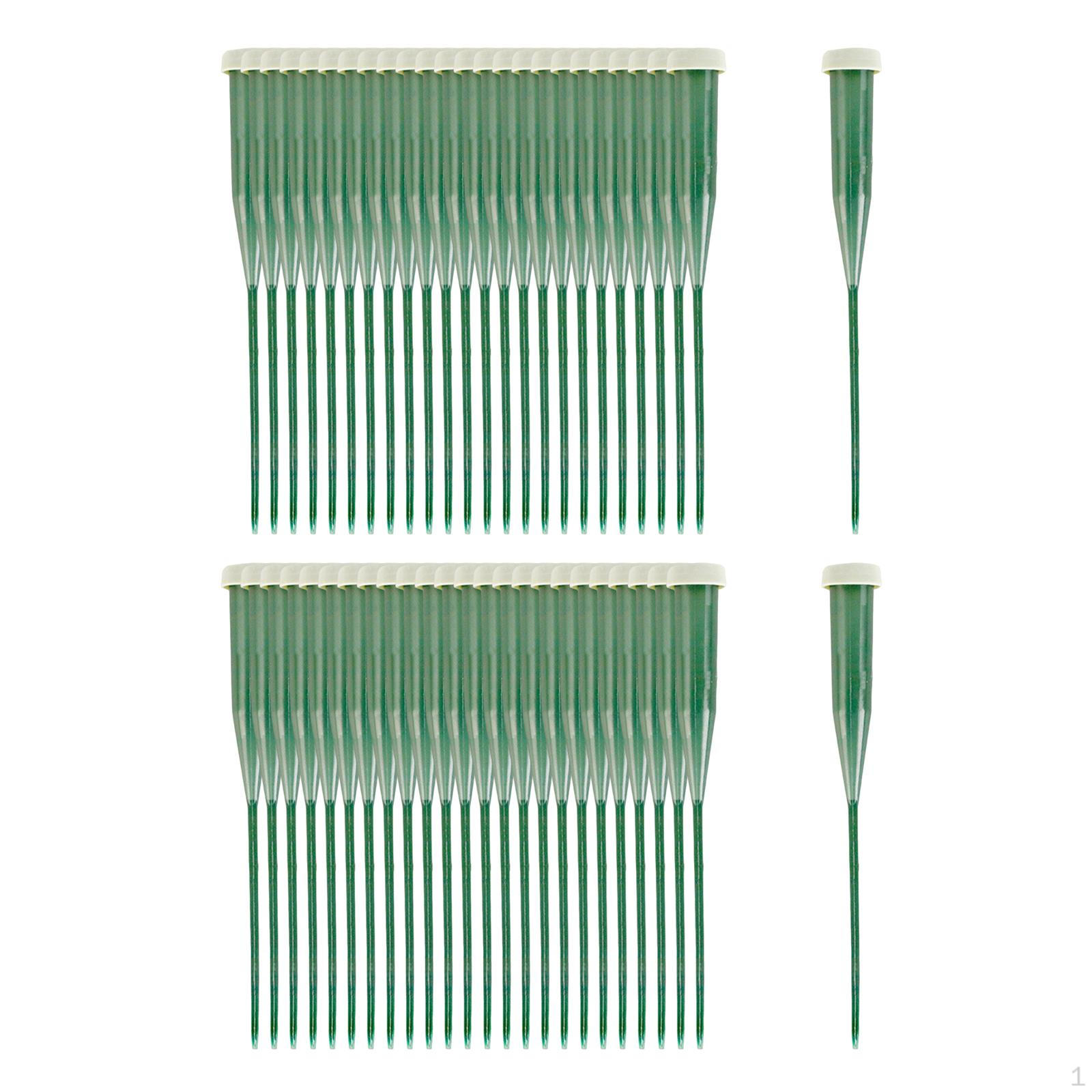 

50 Pieces Floral Water Tubes, Preservation Florist Supplies Phalaenopsis Nutrient Tube for 14.5cmx2cmx2cm