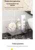 Japanese Style 304 Stainless Steel Kitchen Countertop Rack for Sponges, Soap, and Cloths