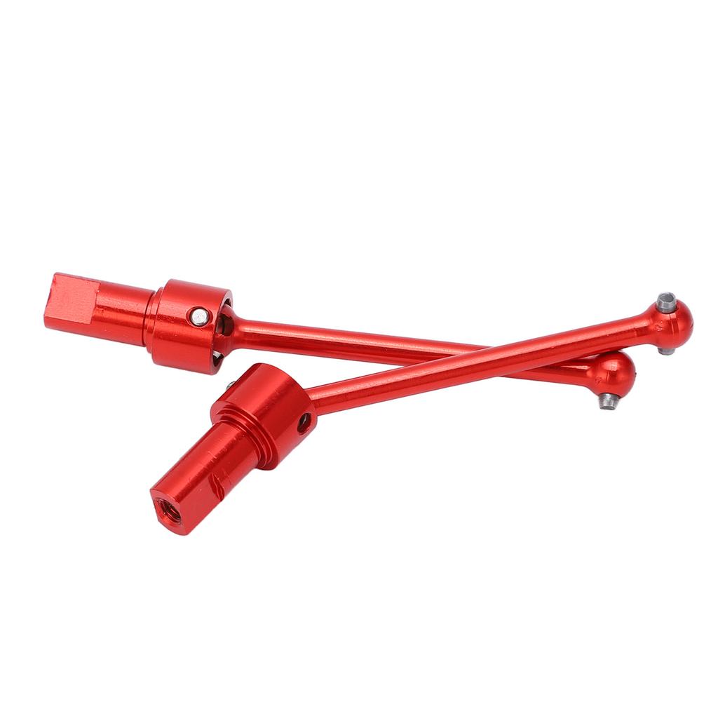 2 Pcs Front Rear Drive Shaft Aluminium Alloy RC CVD Front Rear Drive Shaft for   Latrax Teton 1Celsius18 Car