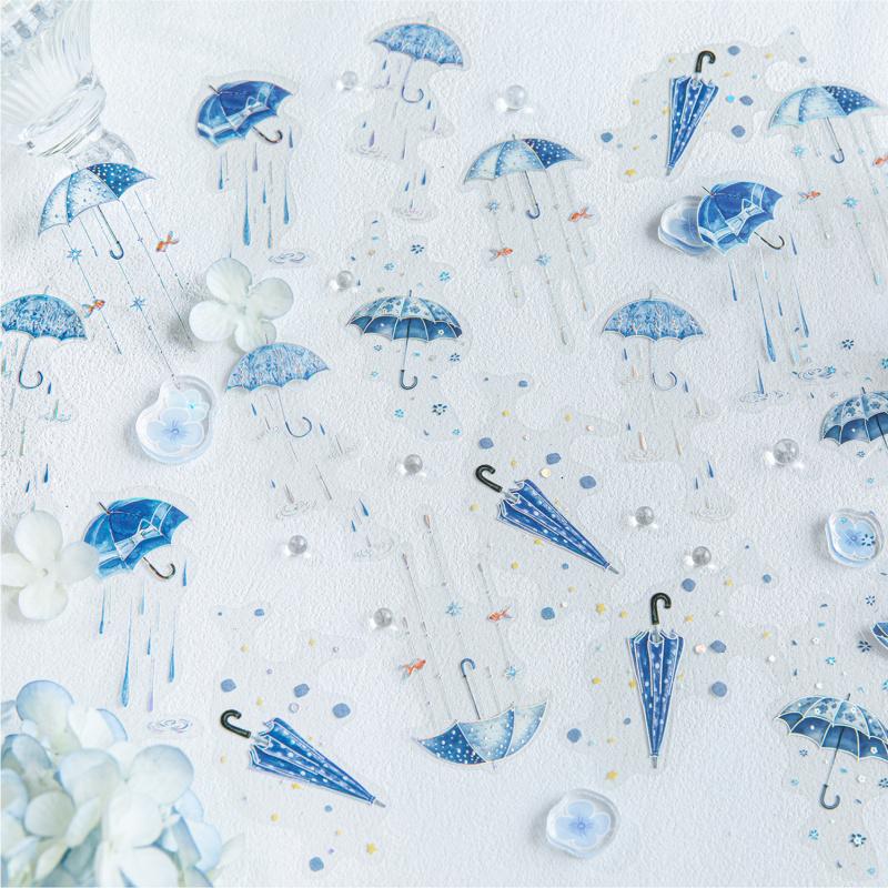 20 - sheet Dreamy Umbrella - themed Stickers for Hand - account DIY Decoration