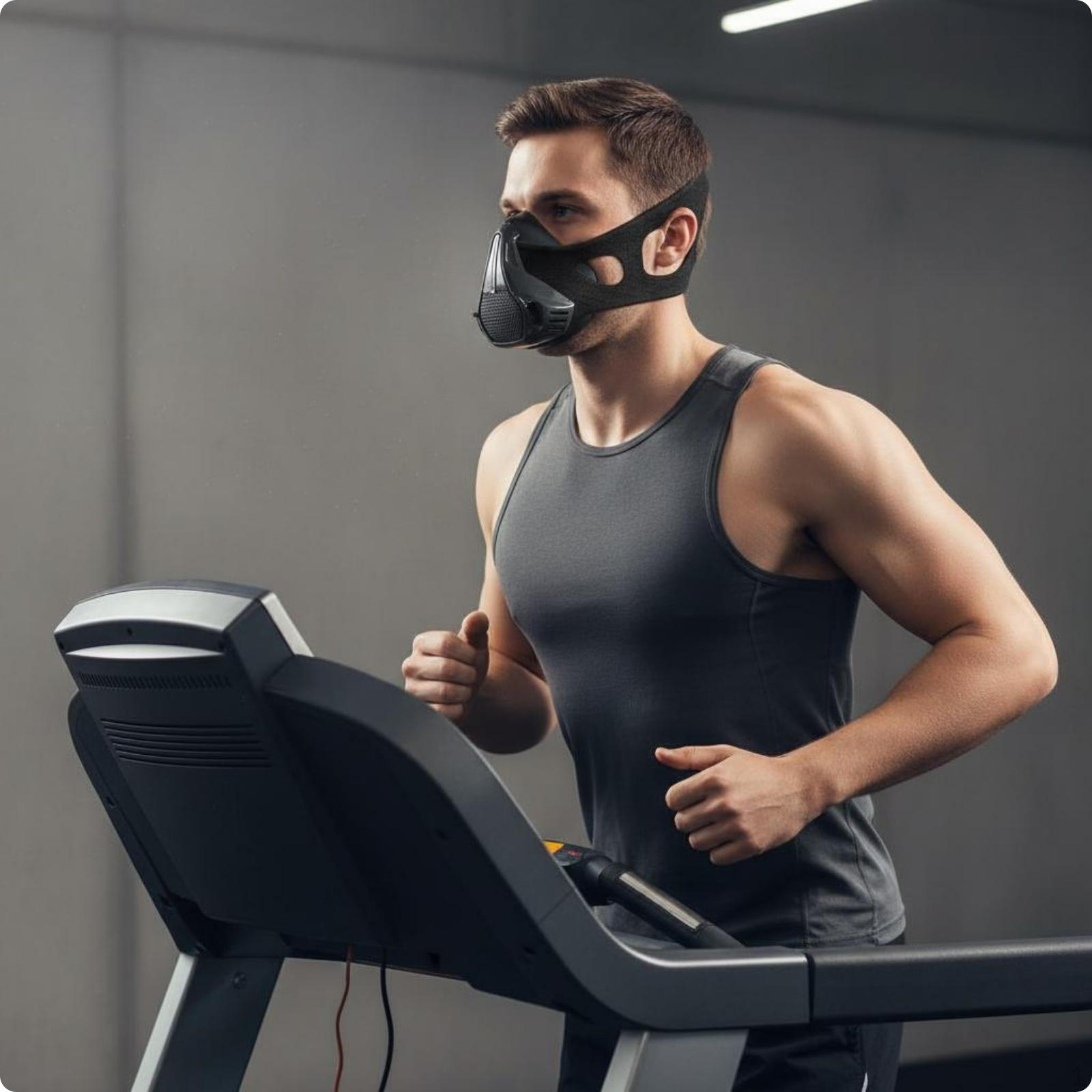 High Altitude Simulation Respiratory Training Device 25 Levels Adjustable Breathing
