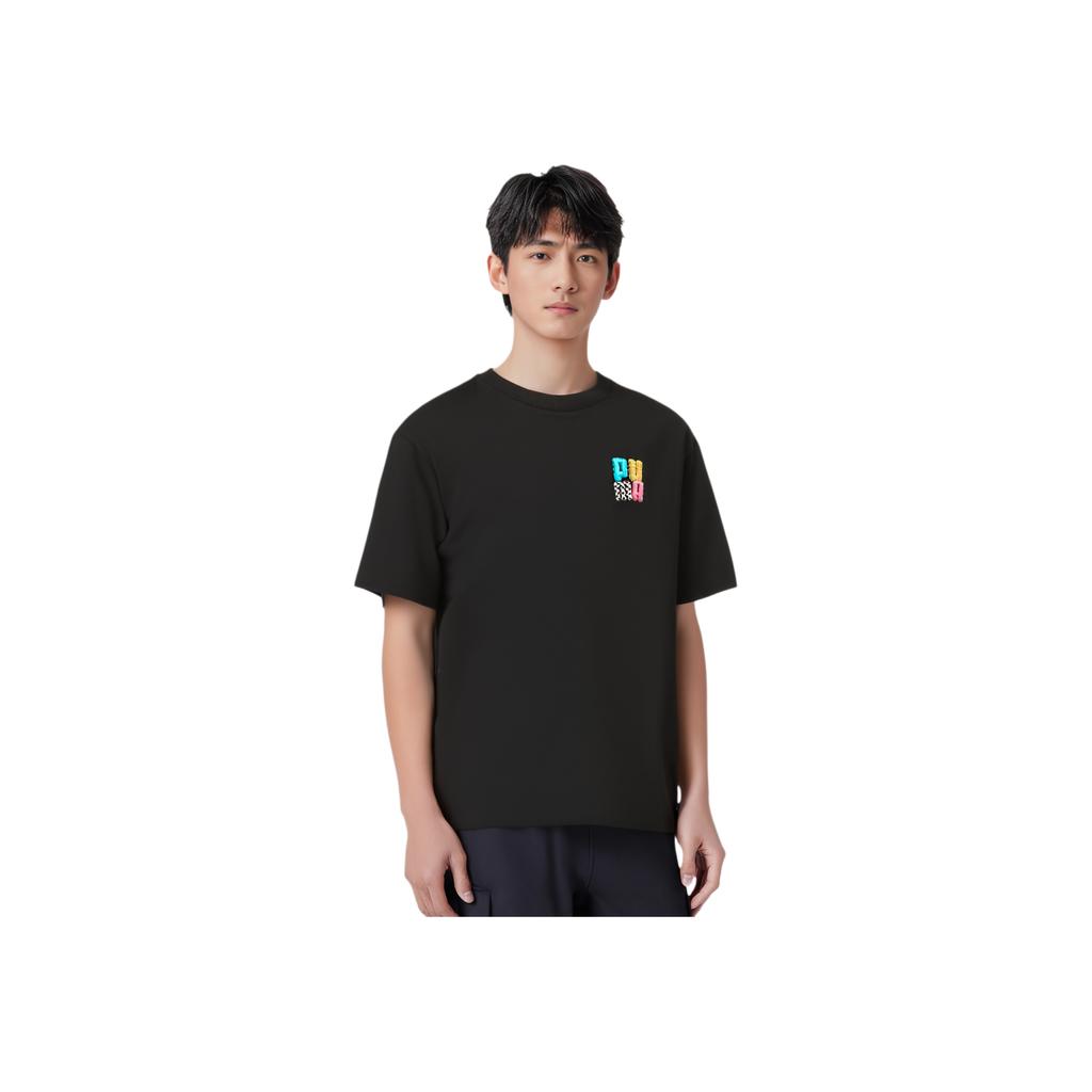 Puma Graphic Loose Fit Casual Printed Short Sleeve T-Shirt Men Tops Black 633093-01