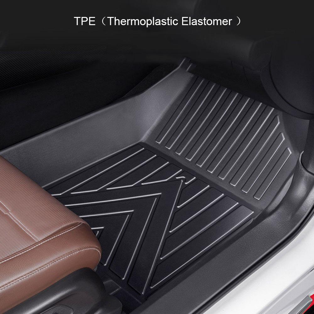 TPE Car Floor Mat For Honda Civic 2012-2016,2016-2025,2025-2025 Wear-resistant Custom Carpet Floor interior Decor Styling Ideas
