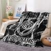 Custom Name River Plate Flannel Blanket, High quality Comfortable for All Seasons, Home Decor, Warmth and Comfort