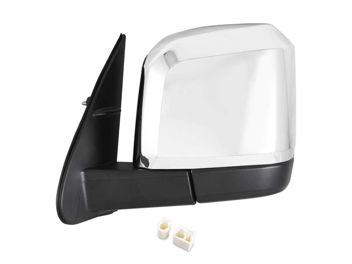 

200 Series and 8th Generation Super GL Current Electrically Electrically Genuine Chrome Door Mirrors TRISTAR S [Hiace 6th, 7th, S-GL Model] Folding,