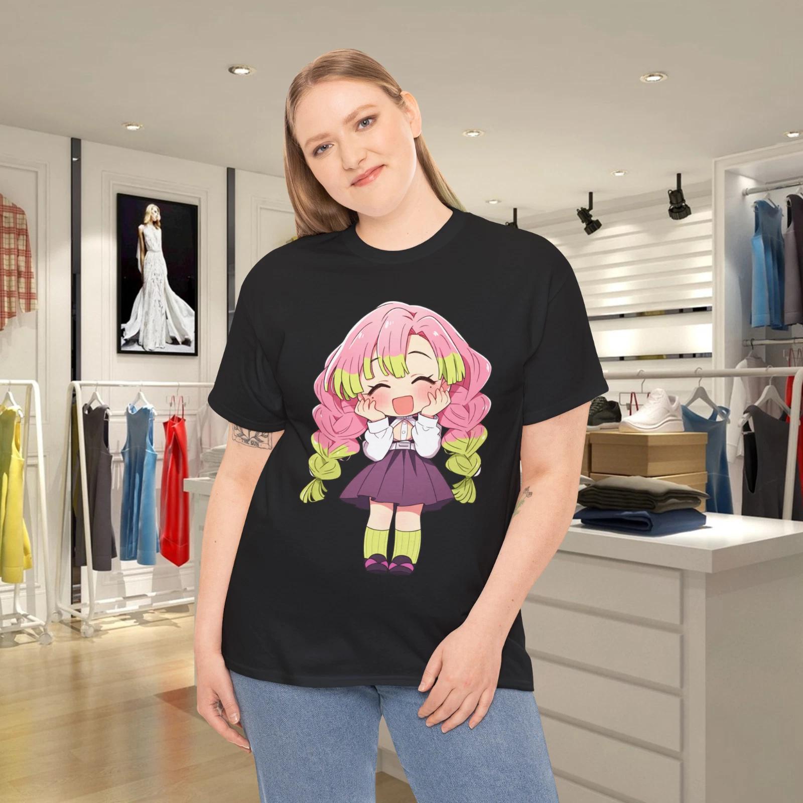 Demon Slayer Mitsuri Kanroji Chibi T- Shirt 4XL