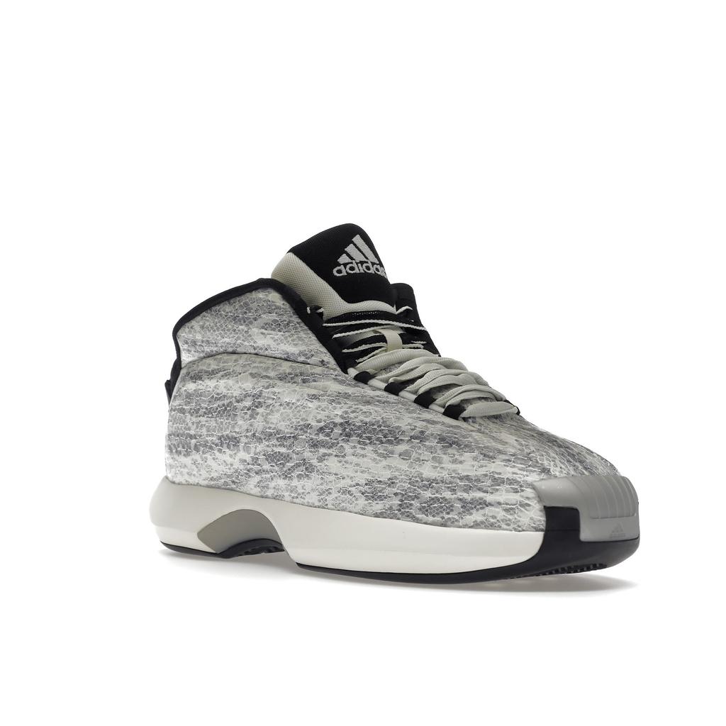 Adidas Crazy 1 Skóra Węża Męskie Sneakersy Białe Off-White Core-Black GY2405