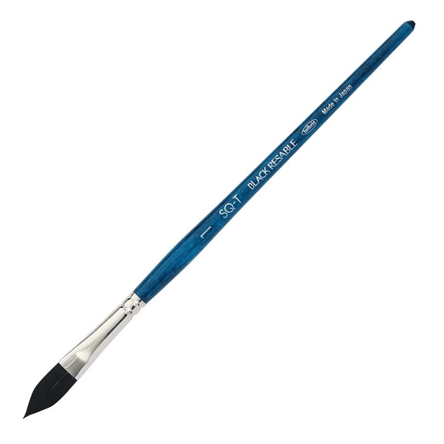 Holbein Watercolor Brush Black Sable Tongue 1 204171 SQ-T Cat's No.
