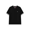 Fila Logo Printed Commuter Round Neck Short Sleeve Knit Top Women Tops F11W231407F-BK