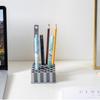 Creative Silicone Wave Pen Holder Durable Desktop Brush Holder Pencil Paint Brushes Storage Basket Supplies Stationery Organizer