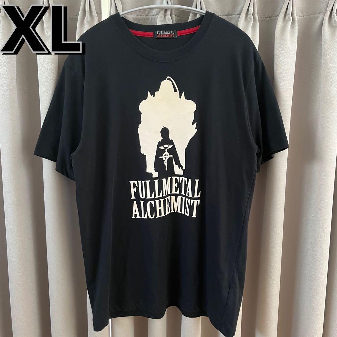 

[USED] Extremely rare XL Fullmetal Alchemist anime t-shirt, black, printed, vintage, official