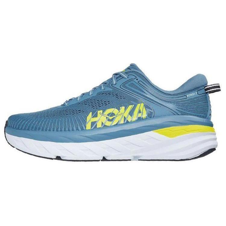 HOKA ONE ONE Bondi 7  Provincial Blue Citrus  Men s 1110518-PBCS EU 41⅓