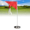 Flag Hole Cup Set for Putting Green Stainless Steel Hole Cup with Flagstick  Ing Supplies