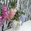 Faux Purple Wisteria Hanging Flowers For Wedding Decor And Event Arrangements Ceiling