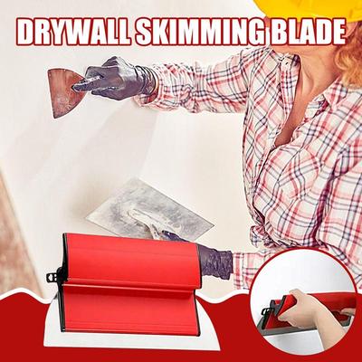Drywall Finishing Tool Smoothing Putty Spatula Manual Plaster Skimming Tools Construction Coating Trowel For DIYers