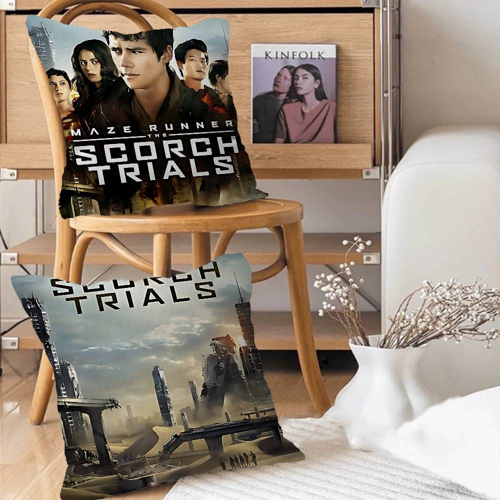 MovieS-T-The MazeS Runner Pillow Case Removable Washable Cushion Cover – All-Season Soft Linen