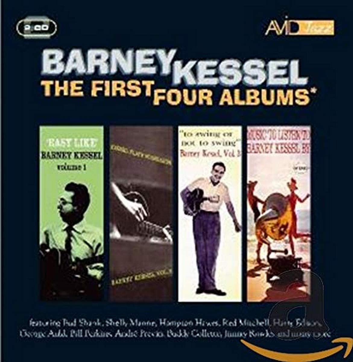 CD БАРНИ КЕССЕЛ Первые четыре альбома Easy LikeKe AMSC921 AVID JAZZ 2008 Великобритания Джаз Б/у