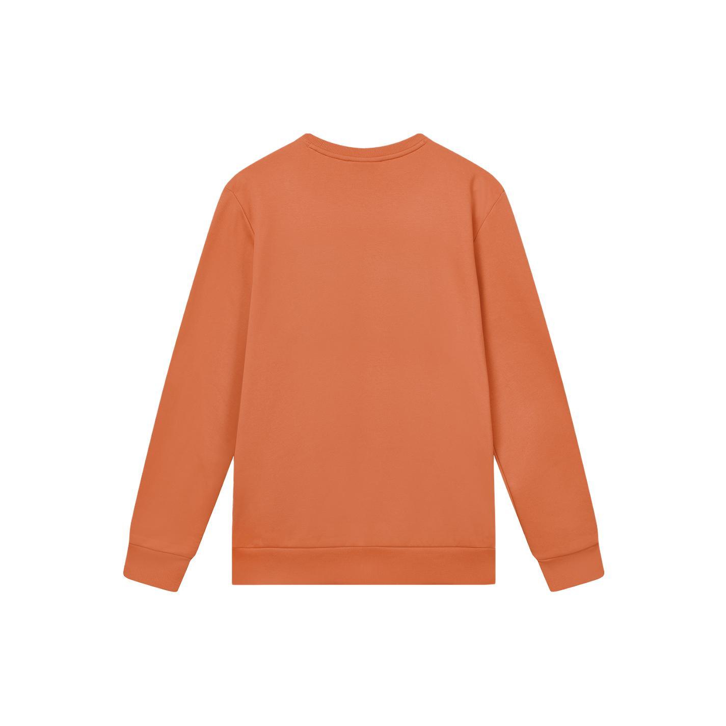 

New FILA Sweatshirt Men s Autumn Orange F11M349213F-OR XL